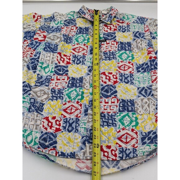 Vintage T&C Surf Designs Shirt Men's Large 90s Button Up Surfing Made in USA - Picture 7 of 9